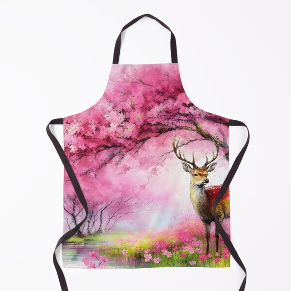 Item preview, Sakura Bliss: Deer in Bloom designed and sold by inkNext.