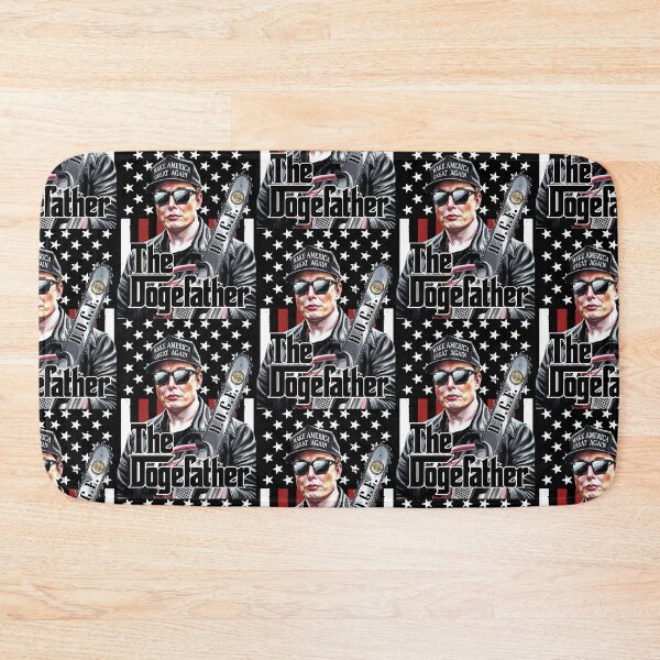 Item preview, The Dogefather Elon Musk designed and sold by Roy & Tiffany.