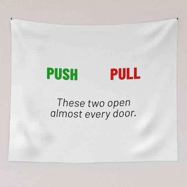 Item preview, Push and pull - open doors, breasts too ;-) designed and sold by peter2art.