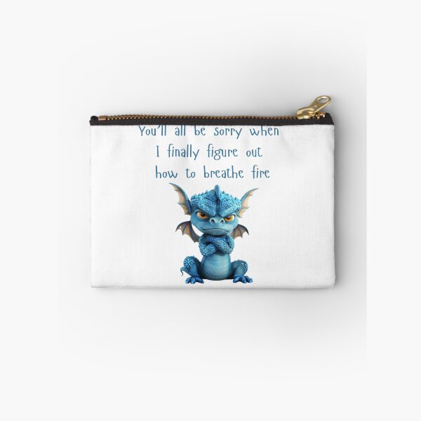 Item preview, Dragon Breathing Fire Sarcastic Snarky Funny designed and sold by kalyssa44.