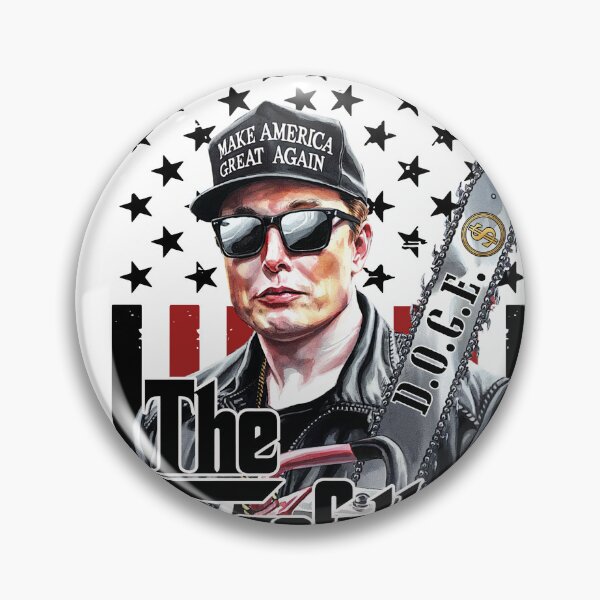 Item preview, The Dogefather Elon Musk designed and sold by Roy & Tiffany.