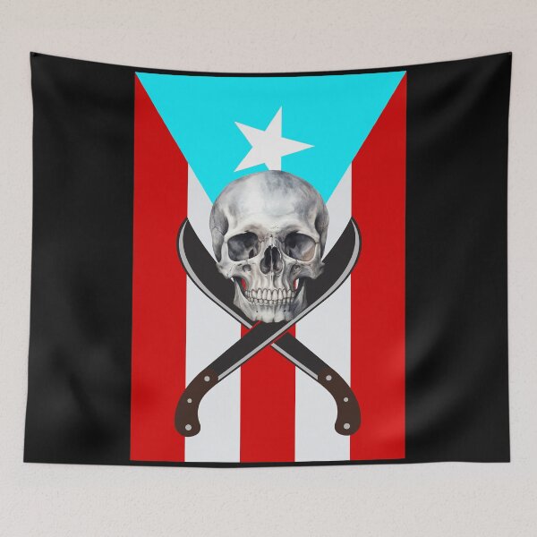 Item preview, Skull & Machete designed and sold by AllOutDesigns.