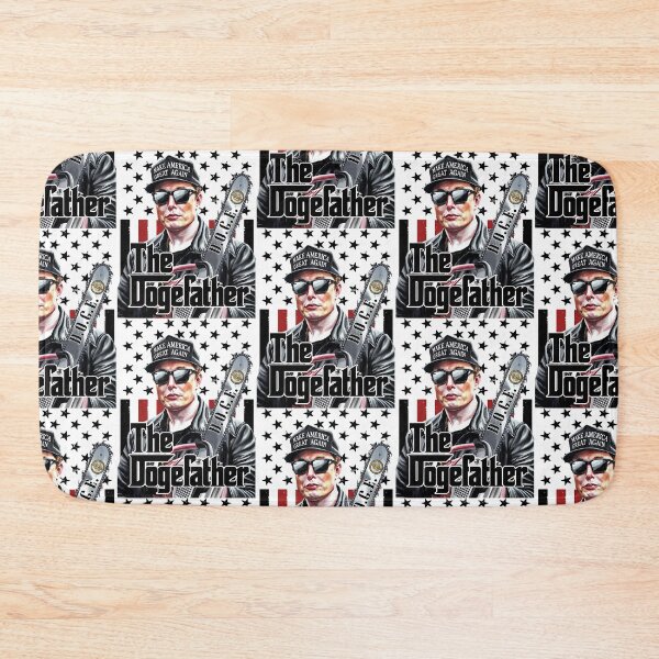 Item preview, The Dogefather Elon Musk designed and sold by Roy & Tiffany.
