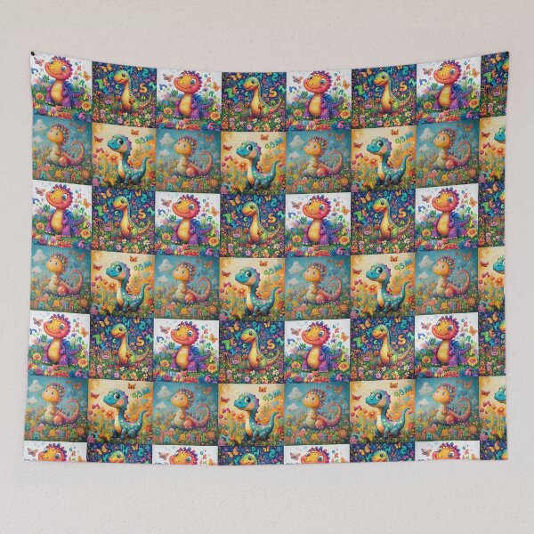 Item preview, Dino Carnival: Dinos Carnival in the Garden designed and sold by SoundsoftheSun.