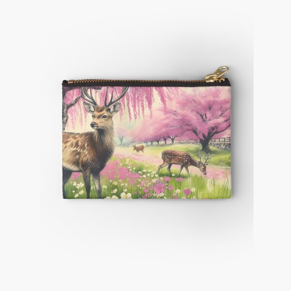 Item preview, Deer in Sakura Garden Bliss designed and sold by inkNext.