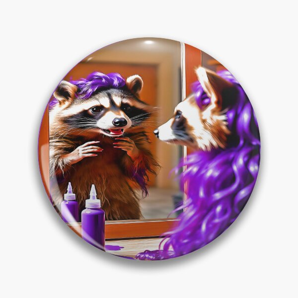 Item preview, Purple Ego: The Raccoon Revolution with Your Own Hands designed and sold by Felia001.