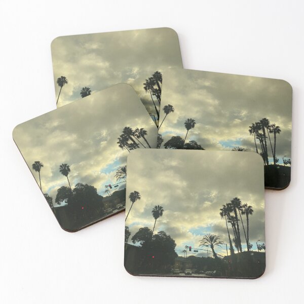 Item preview, “Golden Hues Over a Palm Paradise” designed and sold by AceScapes.