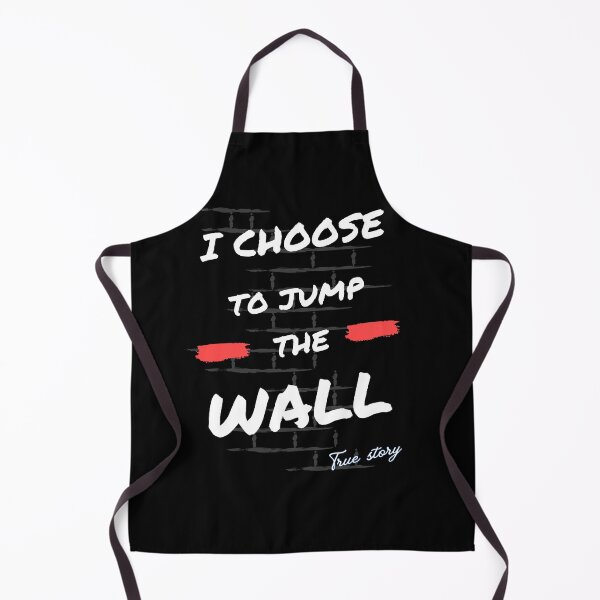 Item preview, I Choose to Jump the Wall - Motivational Mindset Quote designed and sold by ipot.