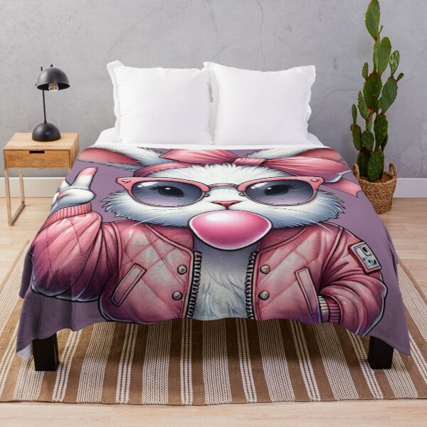 Item preview, Rebel Rabbit – Pink, Bubble Gum and Peace designed and sold by Astralia.