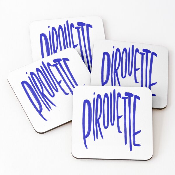 Item preview, Pirouette, ballet term designed and sold by danceink.