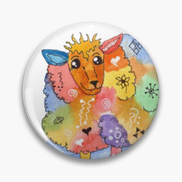 Item preview, Dream colorful sheep designed and sold by Mojaniart.
