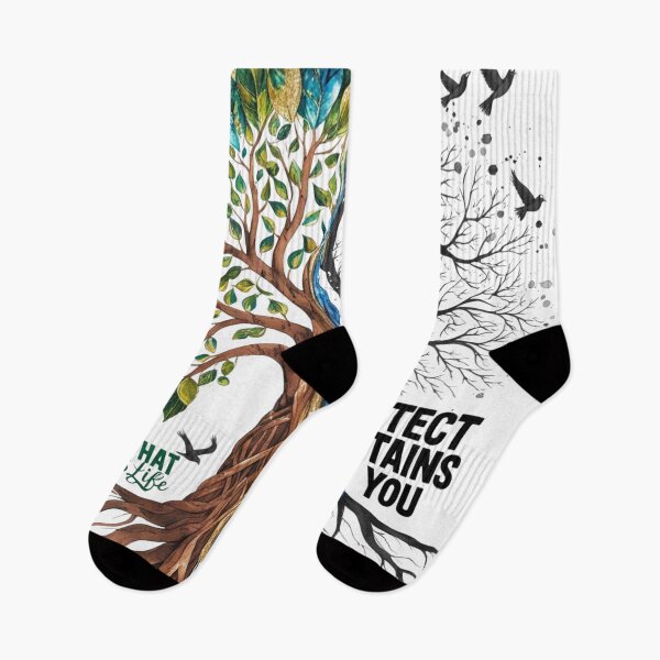 Item preview, Life & Death Tree – Protect What Sustains You designed and sold by DehatiCanvas.
