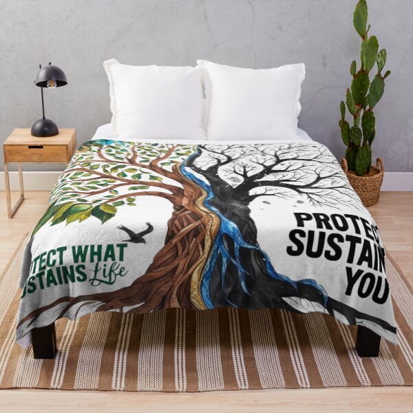 Item preview, Life & Death Tree – Protect What Sustains You designed and sold by DehatiCanvas.