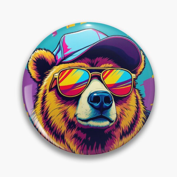 Item preview, Funky Bear designed and sold by roxysnextgenart.