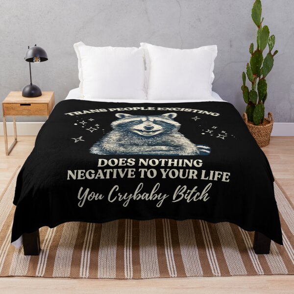 Item preview, Trans People Existing Does Nothing Negative To Your Life You Crybaby designed and sold by Galactic-Sketch.