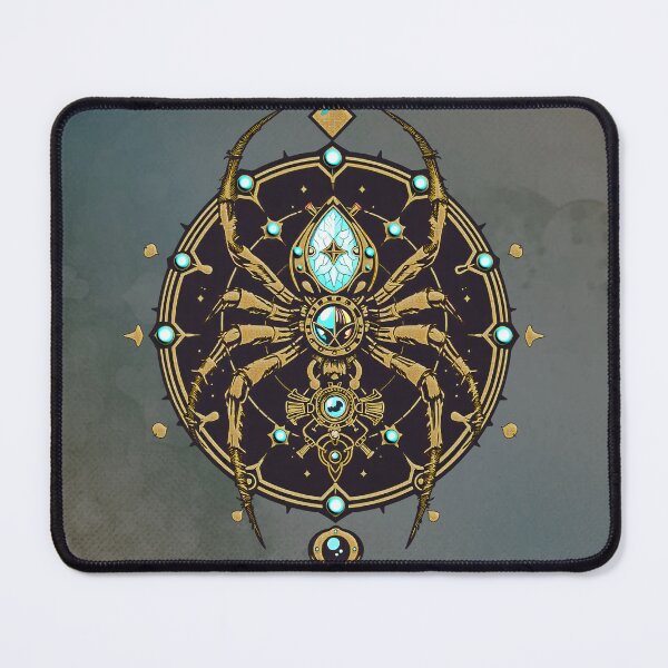 Item preview, Golden Elegance: The Spider of Secrets designed and sold by nicky2342.