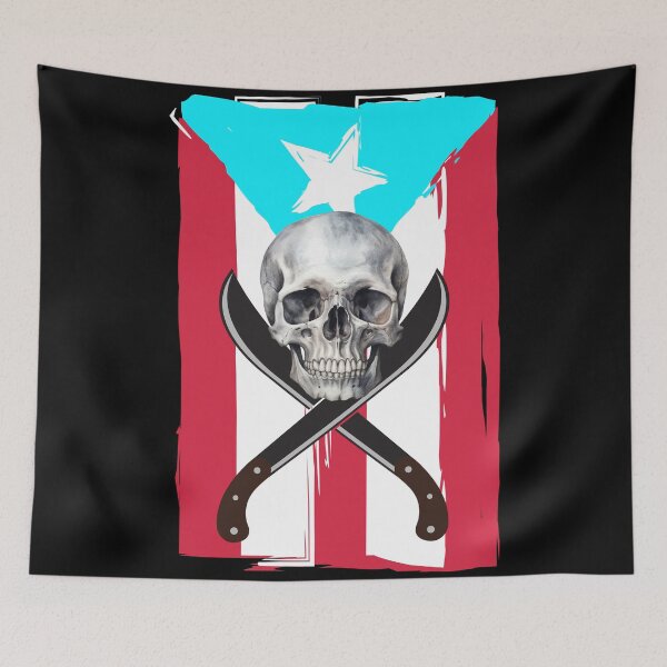 Item preview, Skull & Machete v2 designed and sold by AllOutDesigns.