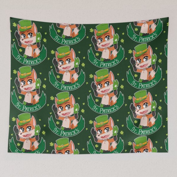 Item preview, Zorro antropomórfico de San Patricio designed and sold by Vidard Corner.