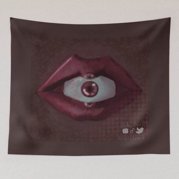 Item preview, E(ye)rily lips  designed and sold by ThornsCorner.