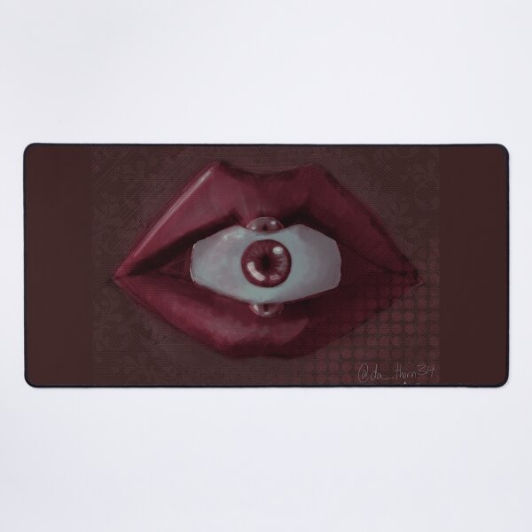 Item preview, E(ye)rily lips designed and sold by ThornsCorner.