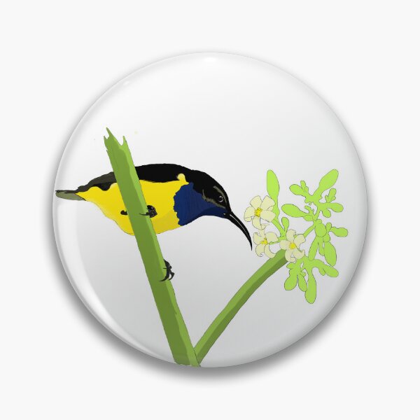 Item preview, Sunbird Feeding On Nectar of Flower designed and sold by Charles Roring.