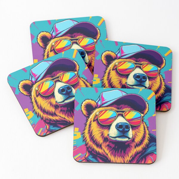 Item preview, Funky Bear designed and sold by roxysnextgenart.