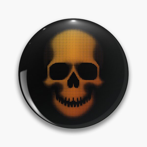Item preview, Orange Skulls Retro Halloween Skeleton Men Women designed and sold by rafaeltto.