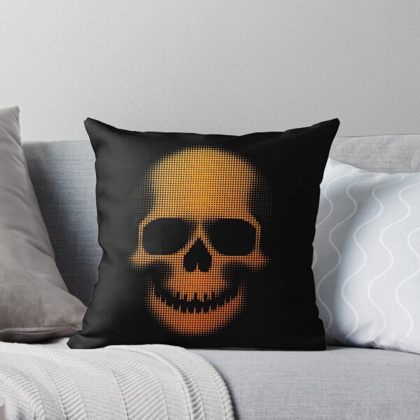 Item preview, Orange Skulls Retro Halloween Skeleton Men Women designed and sold by rafaeltto.