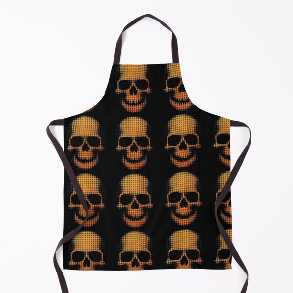 Item preview, Orange Skulls Retro Halloween Skeleton Men Women designed and sold by rafaeltto.