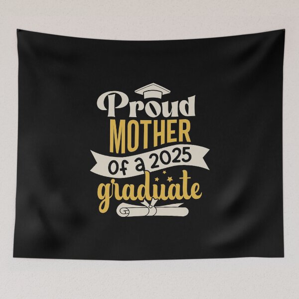 Item preview, Graduation 2025 Proud Mother Of A Graduate Family Celebration designed and sold by eclecTEEq.