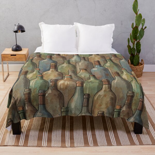 Item preview, Wine Bottles Vintage Antique Vineyard Cellar Party Celebrations designed and sold by TheTimeTaxi.