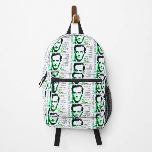 Item preview, Ludwig Wittgenstein quote: Whereof one cannot speak, thereof one must be silent. designed and sold by artbleed.