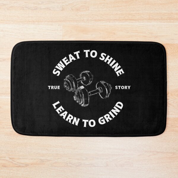 Item preview, Sweat to Shine, Learn to Grind - Hustle and Success Quote designed and sold by ipot.