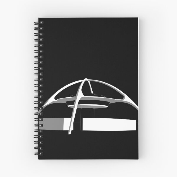 Item preview, LAX Theme Building designed and sold by Architecture Posters.