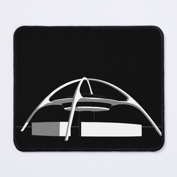 Item preview, LAX Theme Building designed and sold by Architecture Posters.