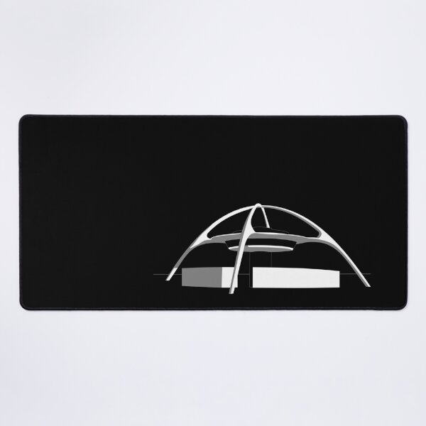 Item preview, LAX Theme Building designed and sold by Architecture Posters.