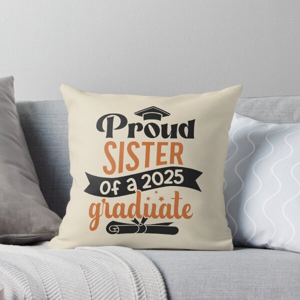 Item preview, Proud Sister Of A 2025 Graduate Family Member Graduation designed and sold by eclecTEEq.