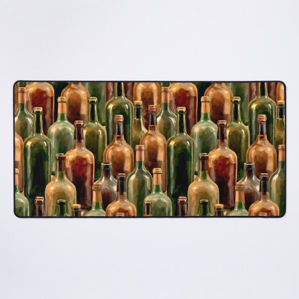 Item preview, Wine Bottles Vintage Antique Vineyard Cellar Party Celebrations, Bar Tender designed and sold by TheTimeTaxi.