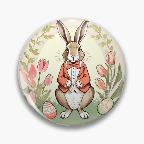 Item preview, Dapper Easter Bunny designed and sold by NotARealGrownUp.