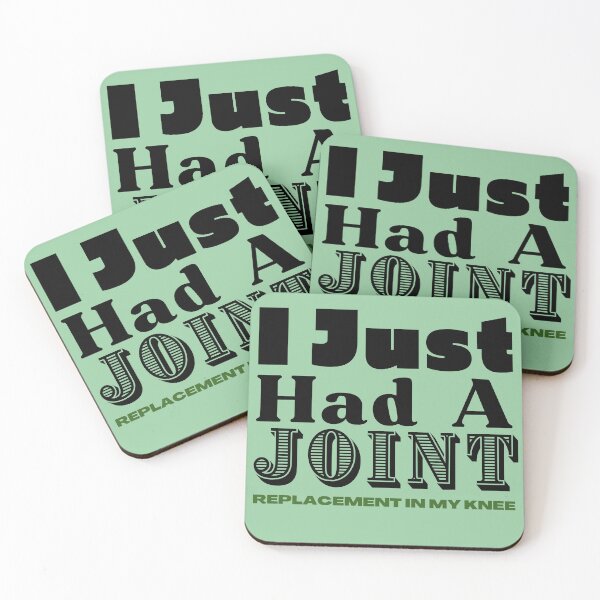 Item preview, I Just Had A Joint (Knee)-Fun, Novelty Post-Surgery Elderly gift designed and sold by Old Age Ain't For Sissies!.