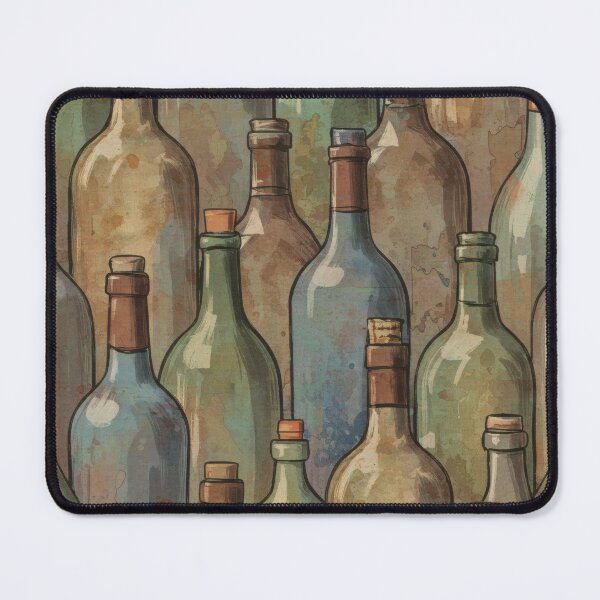Item preview, Wine Bottles Vintage Antique Vineyard Cellar Party Celebrations designed and sold by TheTimeTaxi.