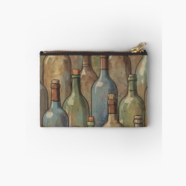 Item preview, Wine Bottles Vintage Antique Vineyard Cellar Party Celebrations designed and sold by TheTimeTaxi.