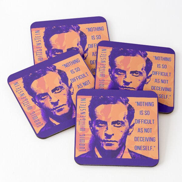 Item preview, Copy of Ludwig Wittgenstein quote: Whereof one cannot speak, thereof one must be silent. designed and sold by artbleed.