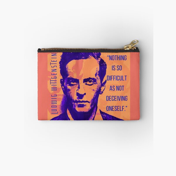 Item preview, Copy of Ludwig Wittgenstein quote: Whereof one cannot speak, thereof one must be silent. designed and sold by artbleed.