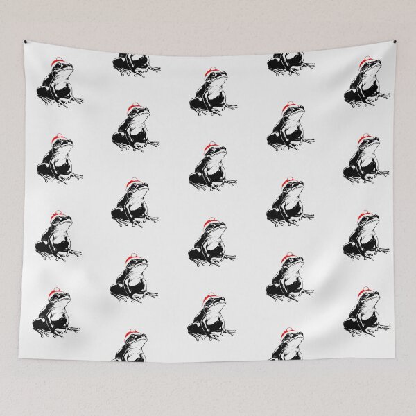 Item preview, Frog’s Festive Leap designed and sold by JollyCritters.