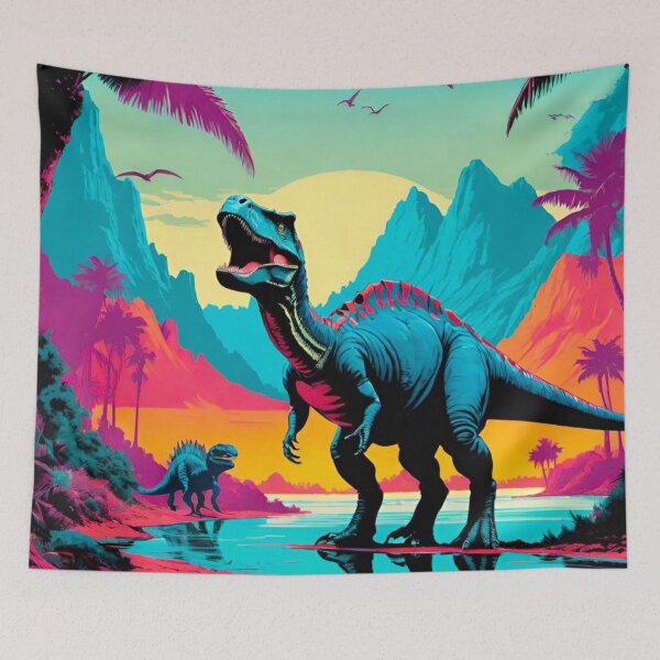 Item preview, Majestic Roar of the Prehistoric King designed and sold by GrizzlyCollective.