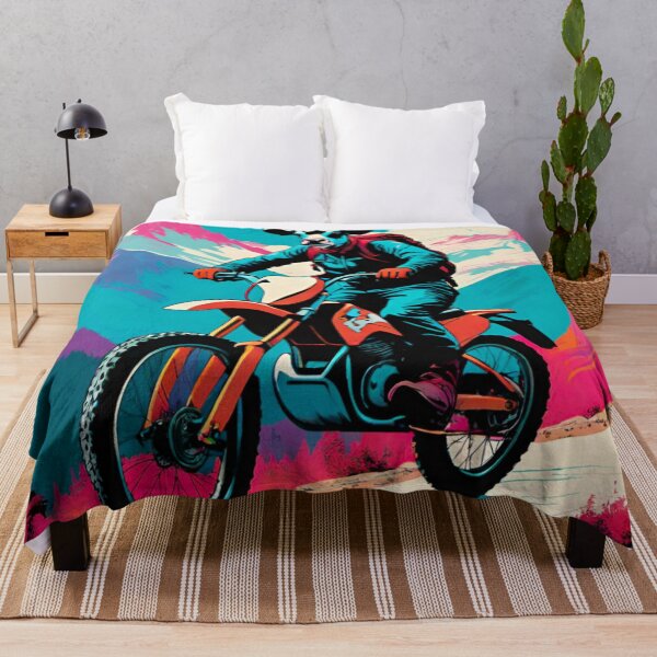 Item preview, Adventurous Cow Rides a Motorbike Through the Swiss Alps designed and sold by GrizzlyCollective.