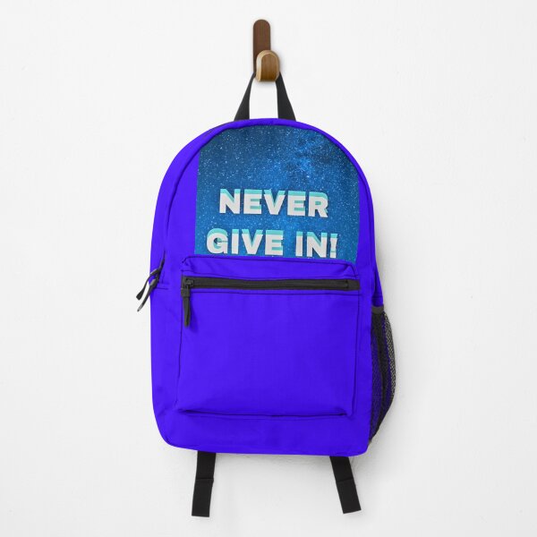 Item preview, NEVER GIVE IN! designed and sold by GrindWardrobe.