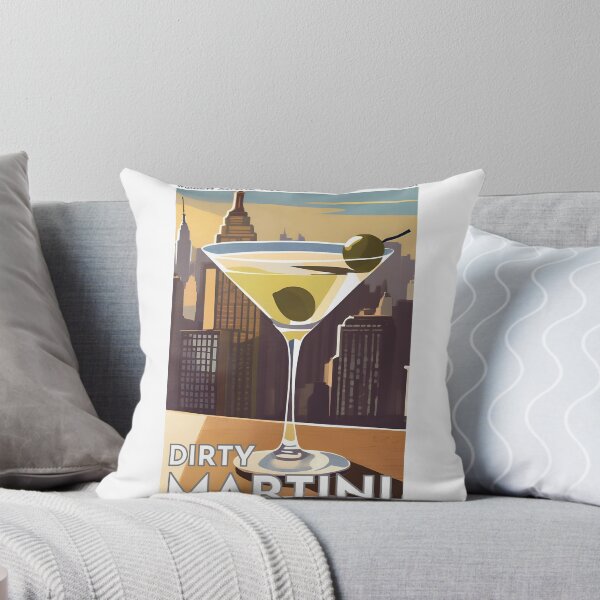Artikelvorschau, Dirty Martini Cocktail in Manhattan entworfen und verkauft von MurellosArt.