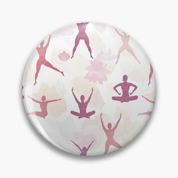Item preview, Tranquil Yoga Poses in Soft Pastel Design designed and sold by Piotrek0001.